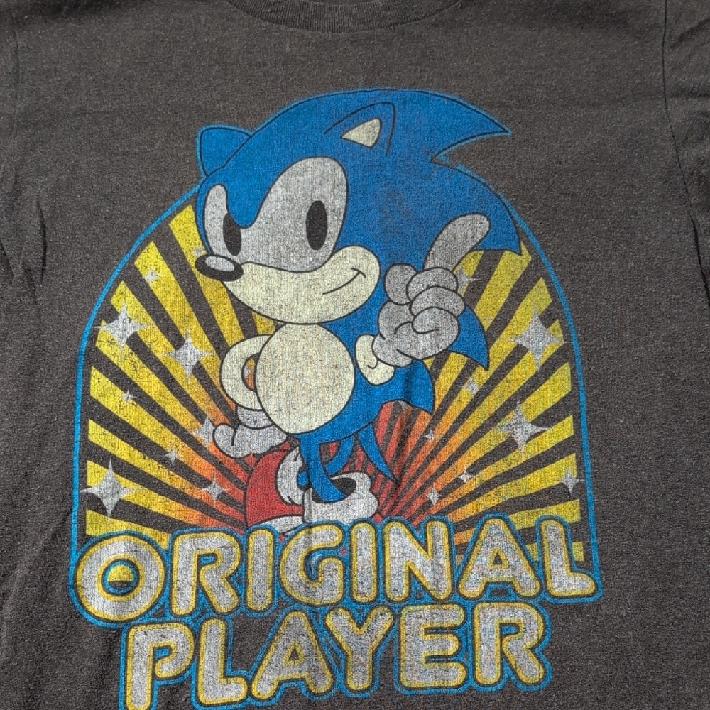 Sonic the Hedgehog Gray Kids T-Shirt